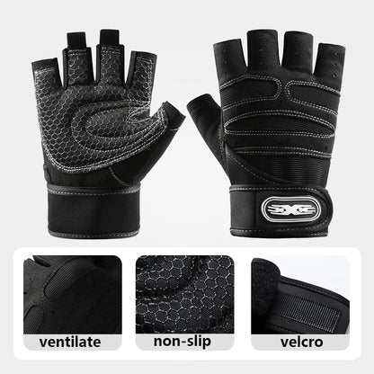 Gym Gloves for Men Women Fitness Weight Lifting Wristband  Exercise Cycling Glove Shockproof