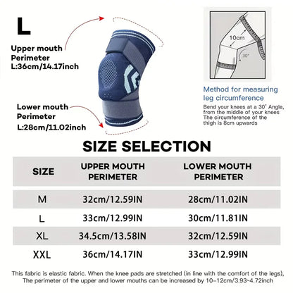 Elastic Knee Support Sleeve for Sports & Fitness