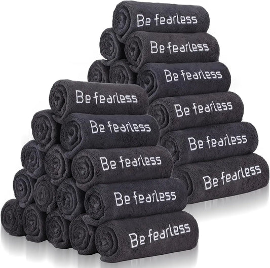 36-Pack Microfiber Gym Towels – Soft, Quick-Drying, Sweat Absorbent (32" x 16")