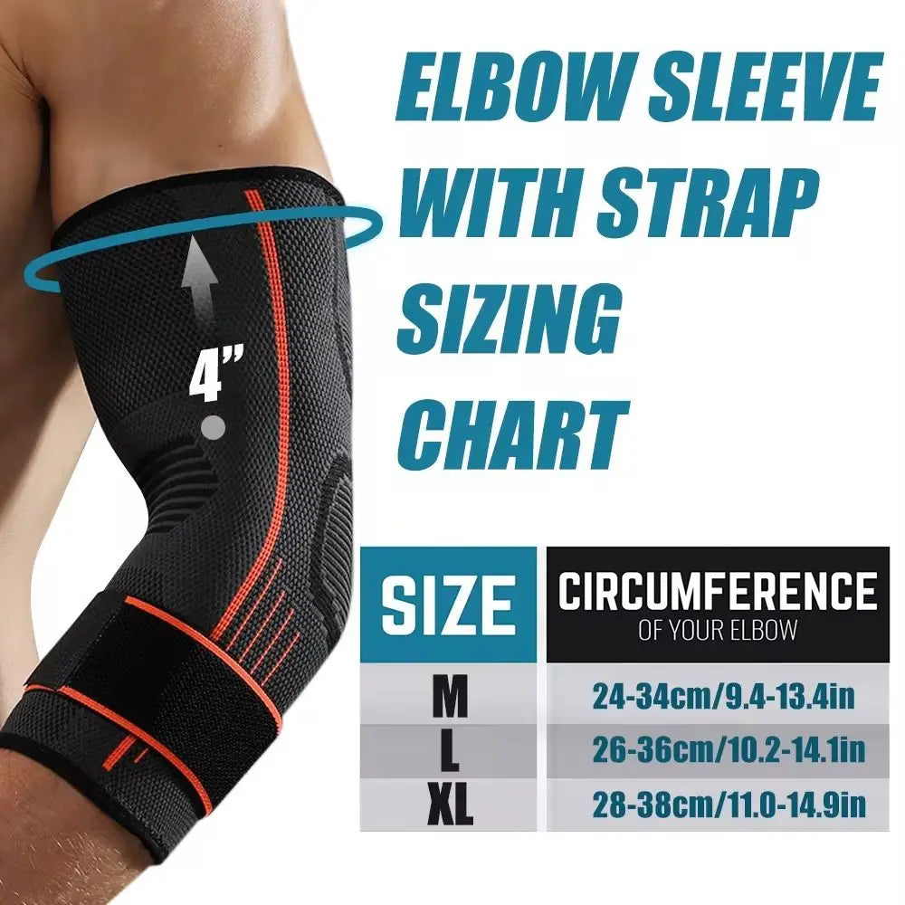 Elbow Support Brace – Compression Sleeve for Arthritis, Training & Sports Protection