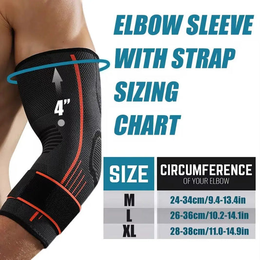 Elbow Support Brace – Compression Sleeve for Arthritis, Training & Sports Protection