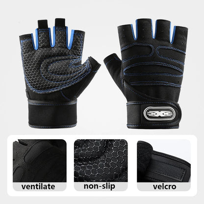 Gym Gloves for Men Women Fitness Weight Lifting Wristband  Exercise Cycling Glove Shockproof