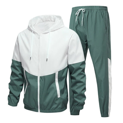 Men’s Sports Tracksuit Set – Breathable Running & Gym Jogger Outfit for Training & Fitness