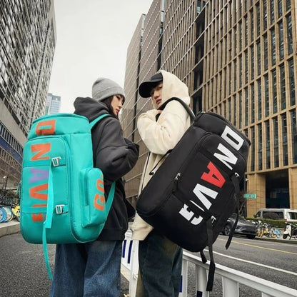 Men’s Waterproof Gym & Travel Backpack – Large Capacity with Laptop & Wet/Dry Storage