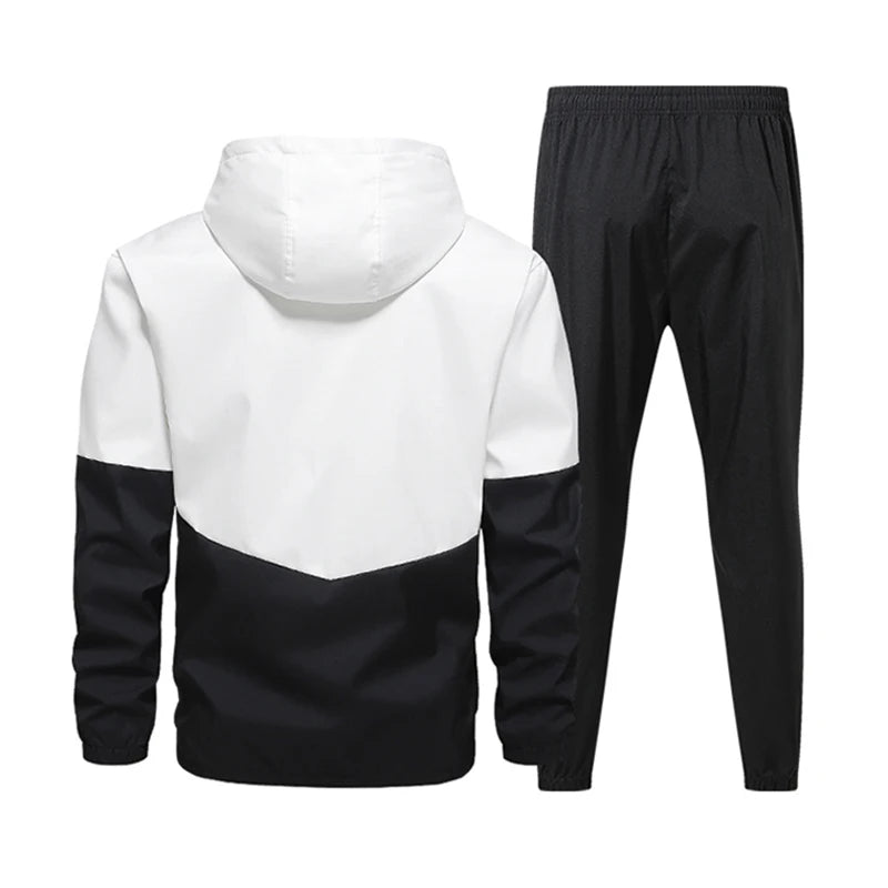 Men’s Sports Tracksuit Set – Breathable Running & Gym Jogger Outfit for Training & Fitness