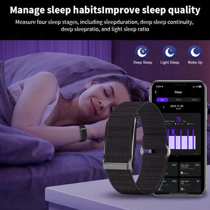 LIGE Smart Fitness Band with Heart Rate & Activity Tracking (iOS/Android)