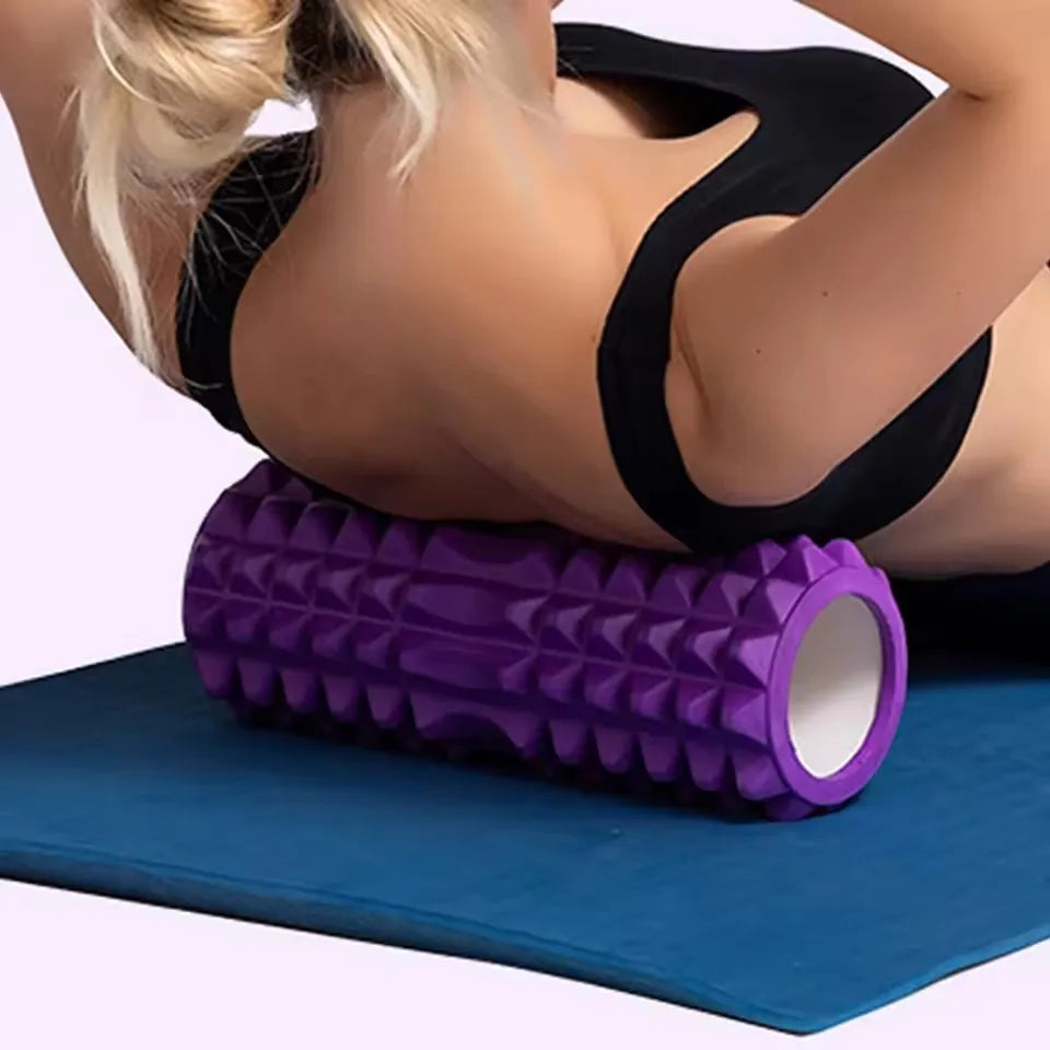 Yoga Foam Roller & Pilates Block Set – Muscle Massage, Fitness Recovery Equipment
