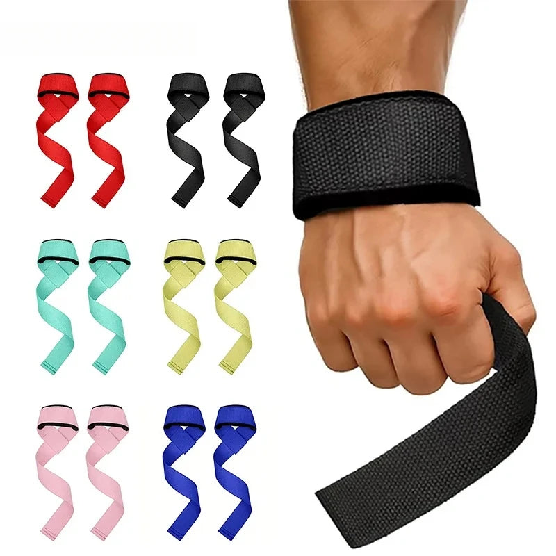 Adjustable Non-Slip Wrist Straps for Lifting & Grip Support