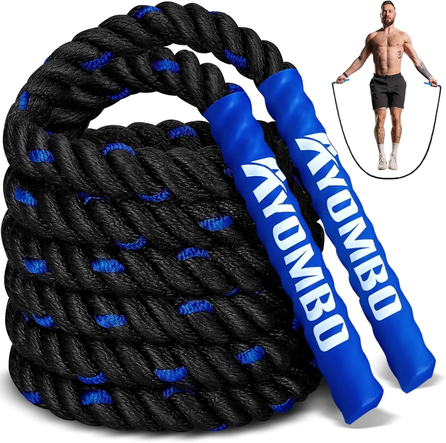 Weighted Jump Rope – Fitness Training, Boxing Cardio & Home Gym Equipment
