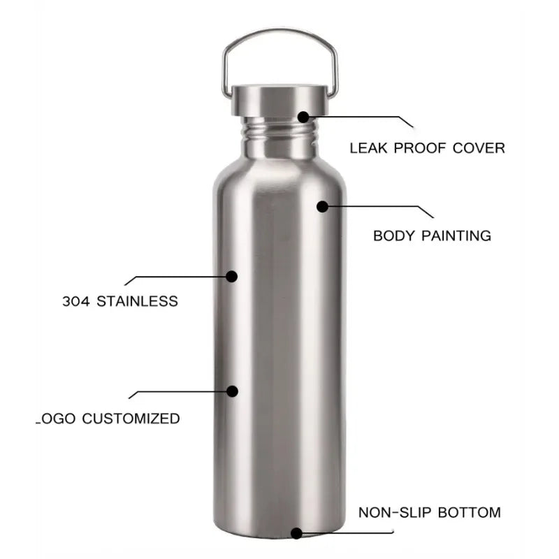 Stainless Steel  Big Mouth sports Drinking Bottle