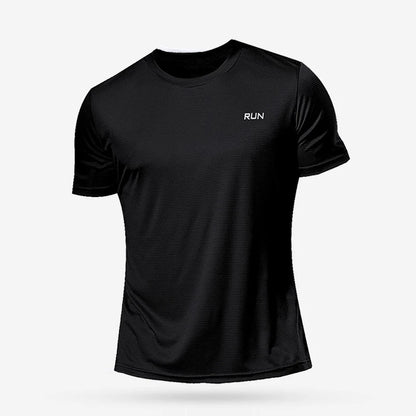 Men’s Oversized Quick-Dry T-Shirt – Gym, Running & Fitness Short Sleeve Top