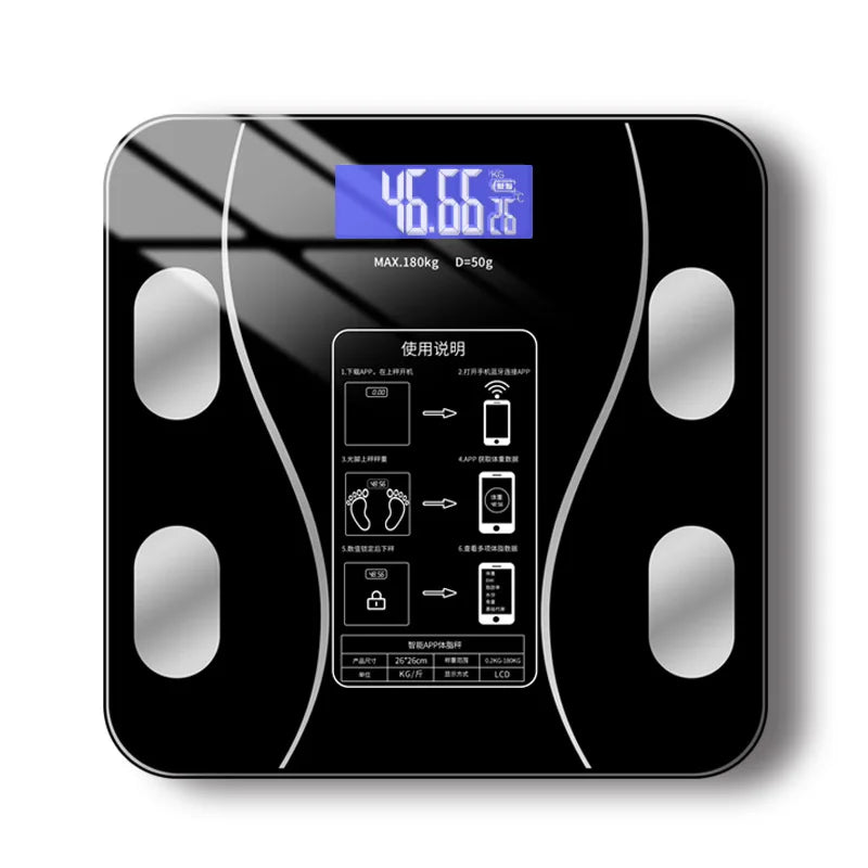USB Intelligent Precise Body Fat Home Digital Scale Accurate Body Weight