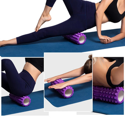Yoga Foam Roller & Pilates Block Set – Muscle Massage, Fitness Recovery Equipment