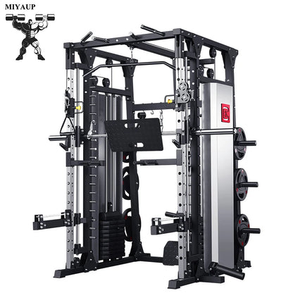 MIYAUP Smith Machine Home Gym – Multifunctional Squat Rack & Strength Training System
