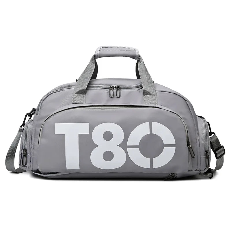 Gym Sports Backpack – Fitness Travel Duffle Bag with Shoe Compartment for Yoga & Workout