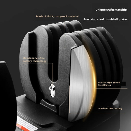 Auto-Locking Adjustable Dumbbell for Full-Body Workouts