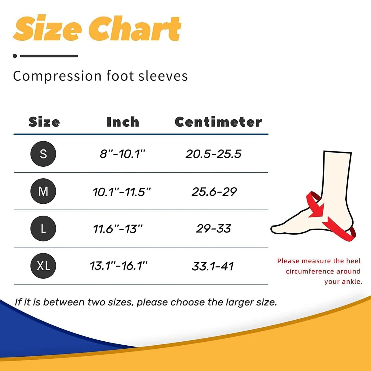 Ankle Support Brace – Compression Sleeve for Plantar Fasciitis, Running & Sports