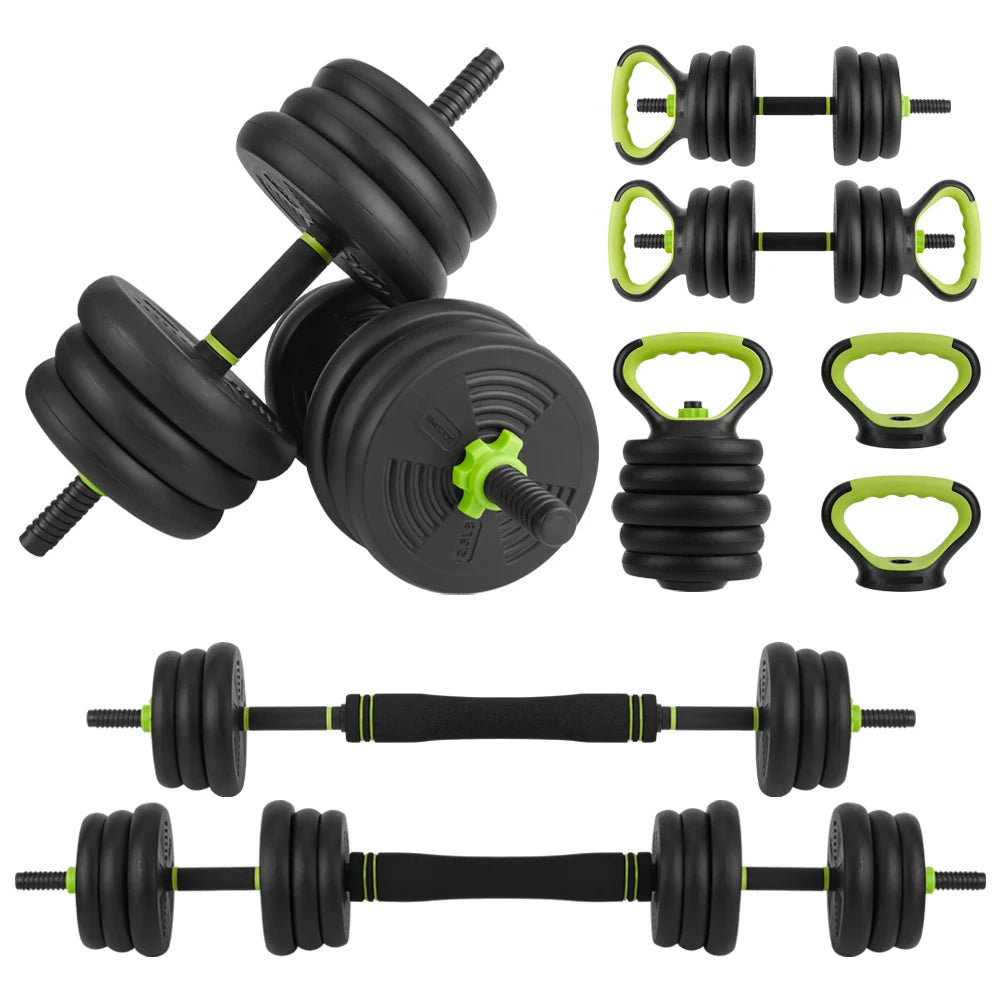 Adjustable Free Weight Dumbbells (44–88 lbs) with Connector Bar