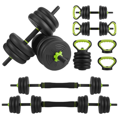 Adjustable Free Weight Dumbbells (44–88 lbs) with Connector Bar