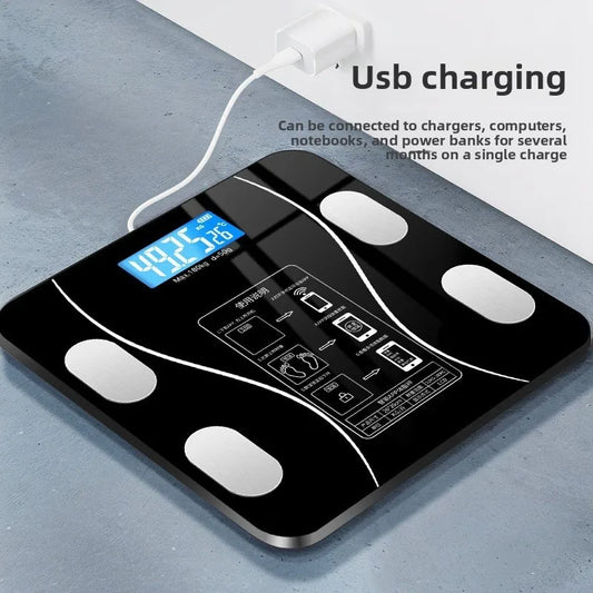 USB Intelligent Precise Body Fat Home Digital Scale Accurate Body Weight
