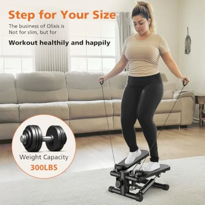 Mini Stepper Exercise Machine – Portable Stair Stepper for Home Cardio & Full Body Workout (300lb Capacity)