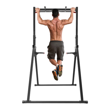 Adjustable Pull Up Station – Heavy-Duty Home Gym Power Tower with 200kg Capacity