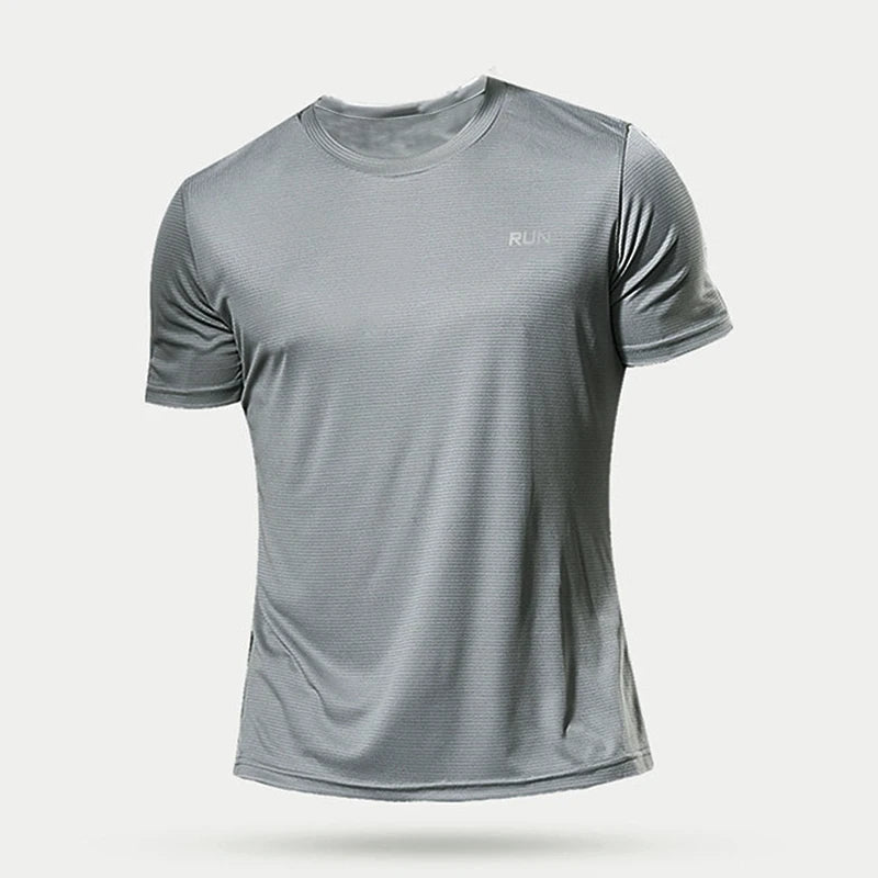 Men’s Oversized Quick-Dry T-Shirt – Gym, Running & Fitness Short Sleeve Top