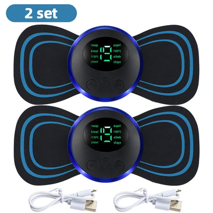 EMS Electric Neck Massager – Low Frequency Muscle Stimulator for Neck, Back & Body Recovery