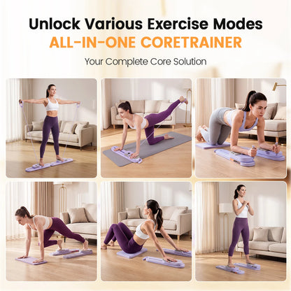 5-in-1 Adjustable Pilates Board – Foldable Full Body Trainer for Abs, Core & Glutes