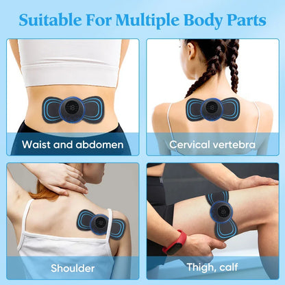 EMS Electric Neck Massager – Low Frequency Muscle Stimulator for Neck, Back & Body Recovery