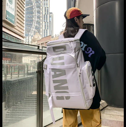 Men’s Waterproof Gym & Travel Backpack – Large Capacity with Laptop & Wet/Dry Storage