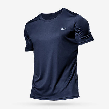 Men’s Oversized Quick-Dry T-Shirt – Gym, Running & Fitness Short Sleeve Top